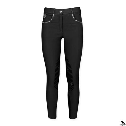 Horses Queen Ladies Breeches černe