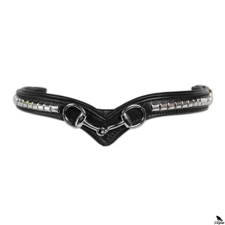 Horses V-Bit Browband černa