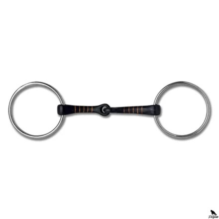 Snaffle Bit z kovu s měděnými vložkami