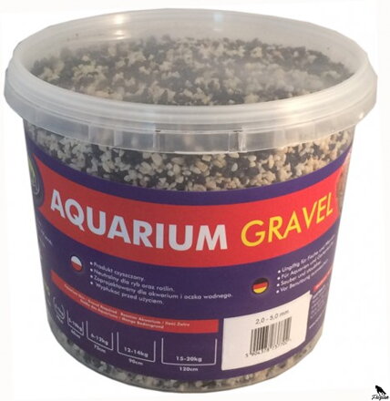 NCG-5 BAS/DOL 2-5mm 5kg přírodní štěrk