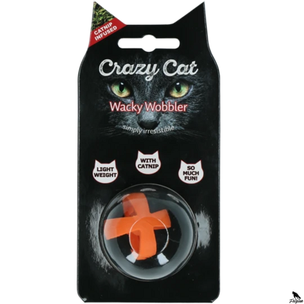 Crazy Cat Wacky Wobbler oranžový