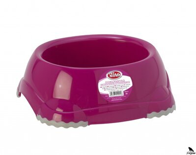 Protiskluzová miska pro psa 315 ml, růžová