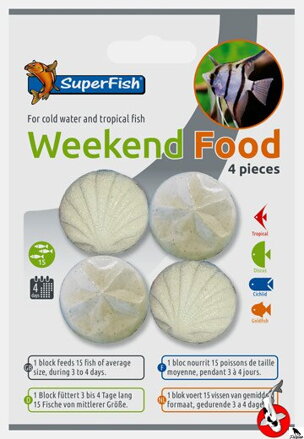 SUPERFISH VÍKENDOVÉ JÍDLO 4 KS 