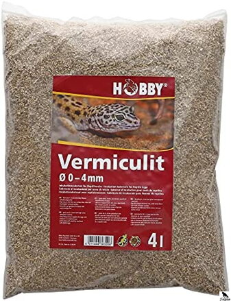 Vermiculit, 0-4 mm, 4l pro inkubaci