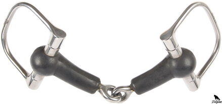 Jednokloubové udidlo 20mm D-kroužky
