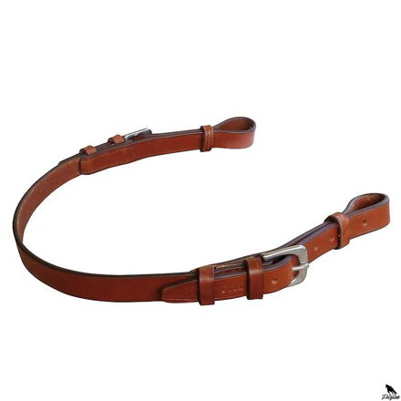 KOŽENÉ POPRUHY RAMASSAGE NA HORSEBALL hnedé