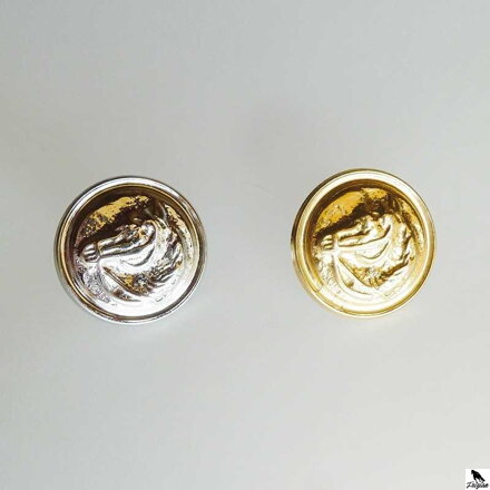 HORSE HEAD ROSETTE 45mm