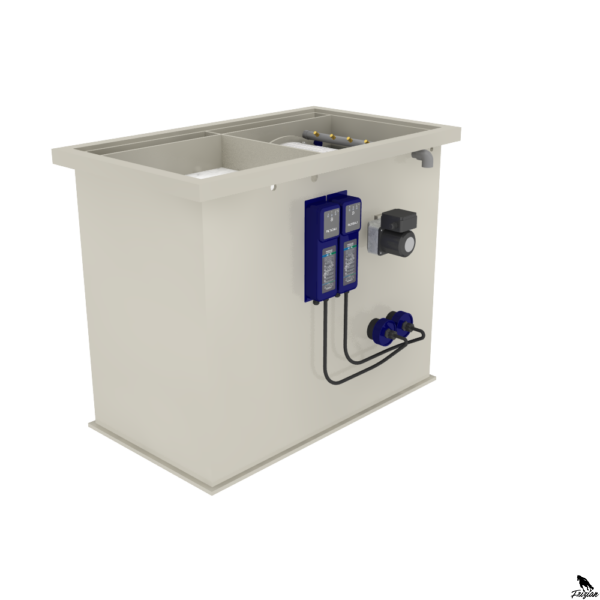 Bubnový filter C-Drum 50XL - 2x 40W UVC
