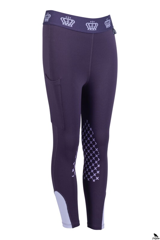 Jazdecké legíny -Lola- silikónová náplasť na kolená Jazdecké legíny -Lola- silikónová náplasť na kolená