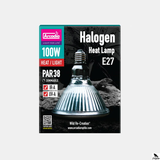 ARCADIA HALOGEN BASKING SPOT (E27) 100 W ARCADIA HALOGEN BASKING SPOT (E27) 100 W