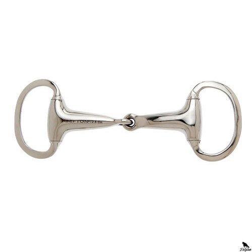 SEFTON THICK SOLID EGGBUTT BIT MOUTHPIECE 