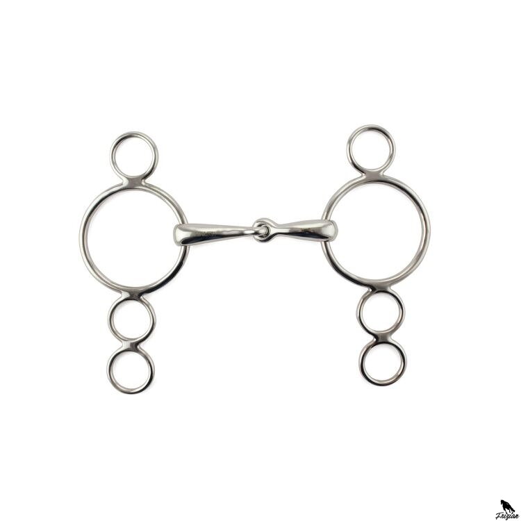 PONY SOLID 4-RING GAG BIT