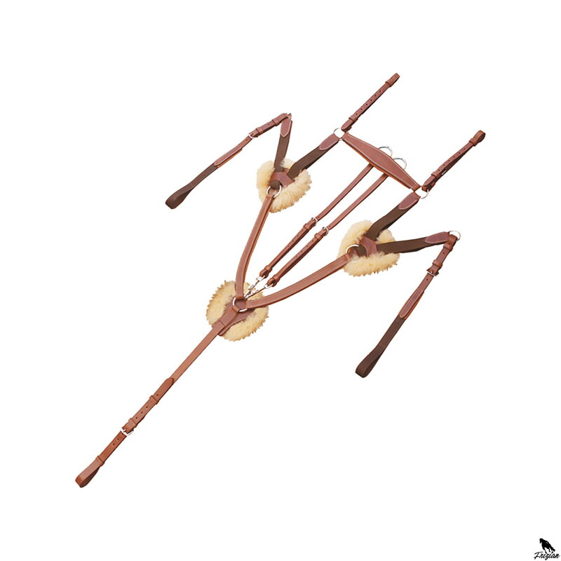 5 POINT HUNTING BREASTPLATE hnedý