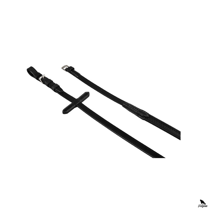 LEATHER AND RUBBER čierne