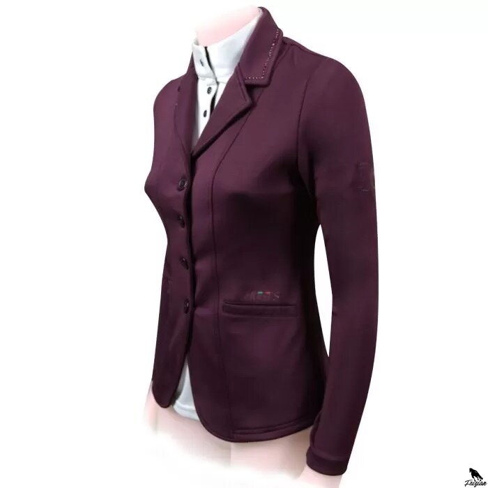 Horses Evelyn Women's Show Jacket bordové Horses Evelyn Women's Show Jacket bordové
