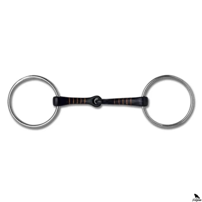 Snaffle Bit z kovu s měděnými vložkami Snaffle Bit z kovu s měděnými vložkami