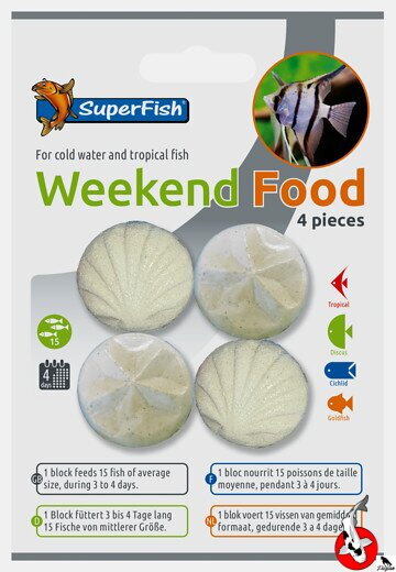 SUPERFISH VÍKENDOVÉ JÍDLO 4 KS 