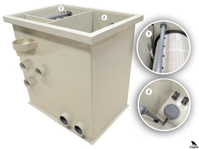 Bubnový filter C-Drum N30 s UVC40w Bubnový filter C-Drum N30 s UVC40w