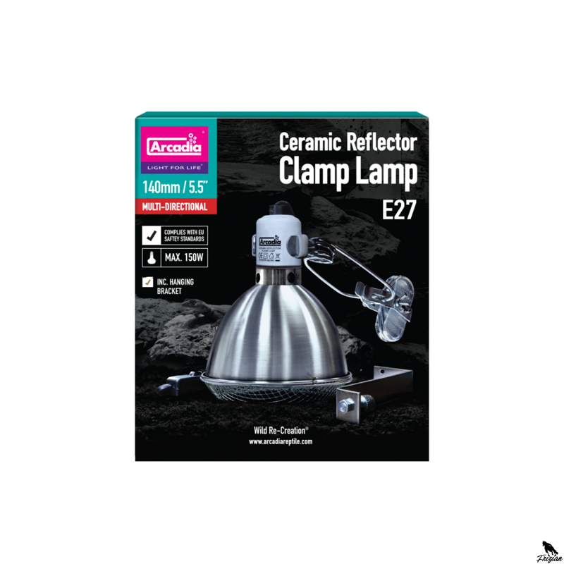ARCADIA REFLECTOR CLAMP LAMP +DRŽÁK KERAMICKÝ E27 14cm NEREZ ARCADIA REFLECTOR CLAMP LAMP +DRŽÁK KERAMICKÝ E27 14cm NEREZ
