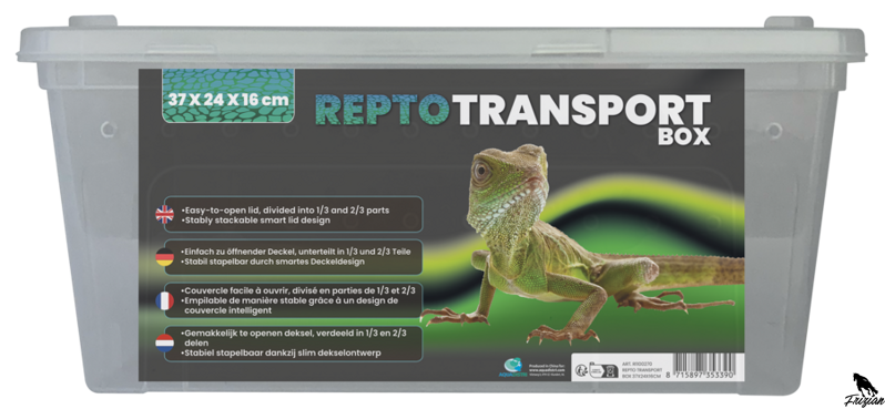 REPTO TRANSPORT BOX 37 X 24 X 16CM