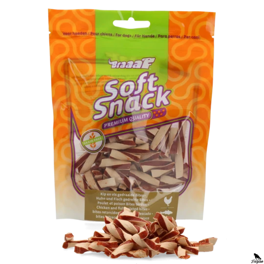 Braaaf kuře a ryby zkroucené sousta